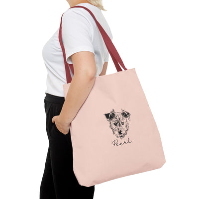 Pet Portrait Tote Bag