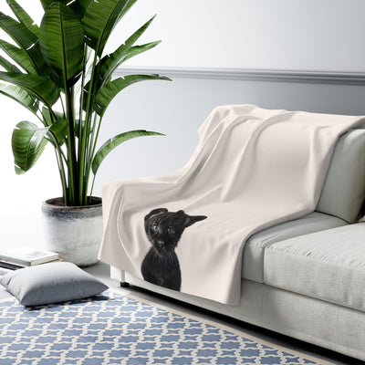 Panther Sherpa Fleece Blanket