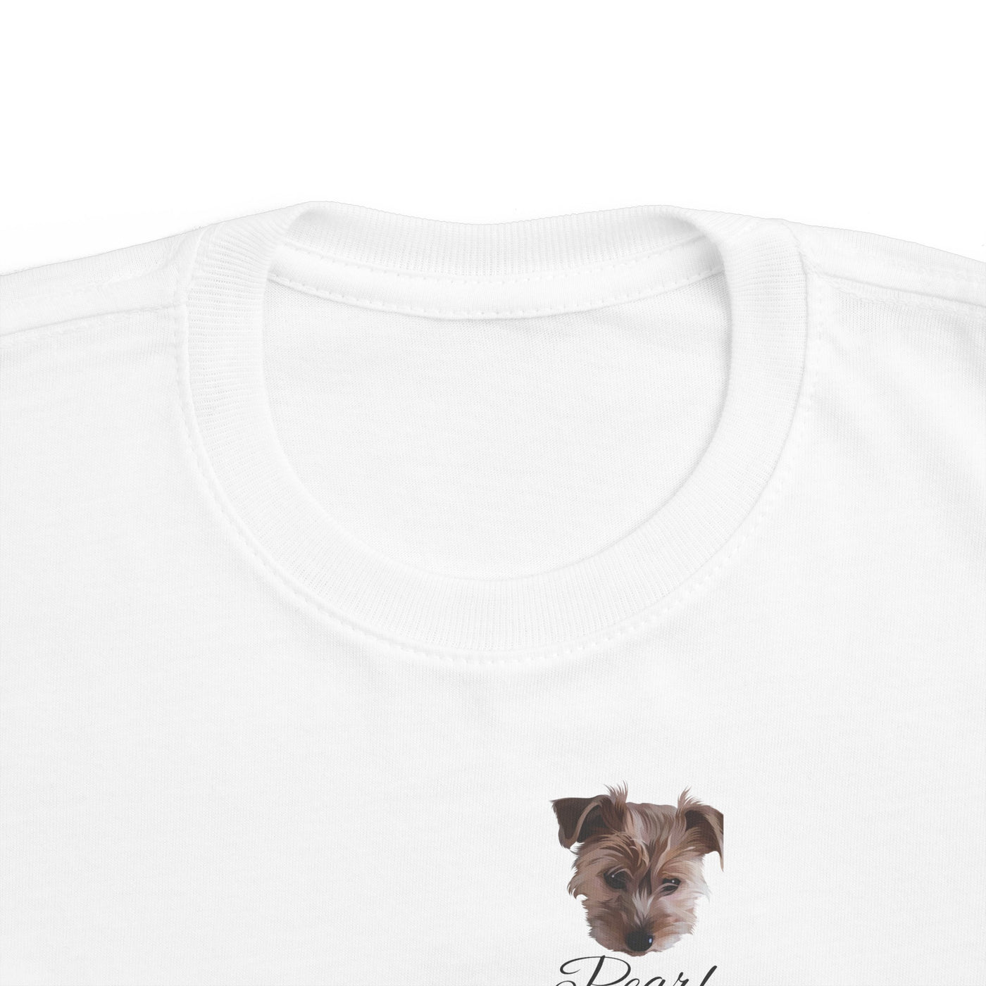 Custom Personalized Dog Toddler Tshirt