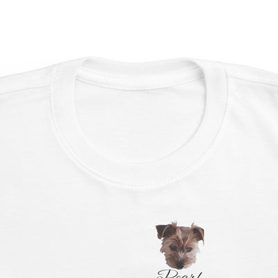 Custom Personalized Dog Toddler Tshirt