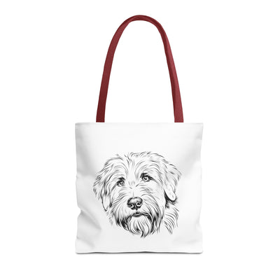 Black Russian Terrier Tote Bag