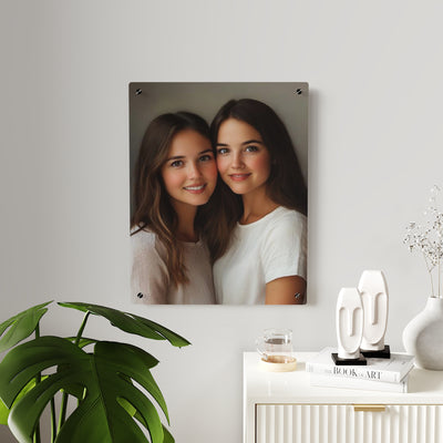 Friends Portrait Acrylic Wall Art Panels