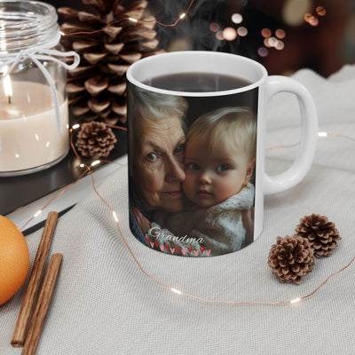 Custom Photo  Mug Grandma