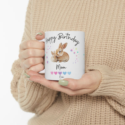 Personalized Name Happy Birthday Mug