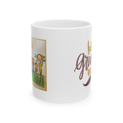 Personalized Kids Drawing Mug Grandpa