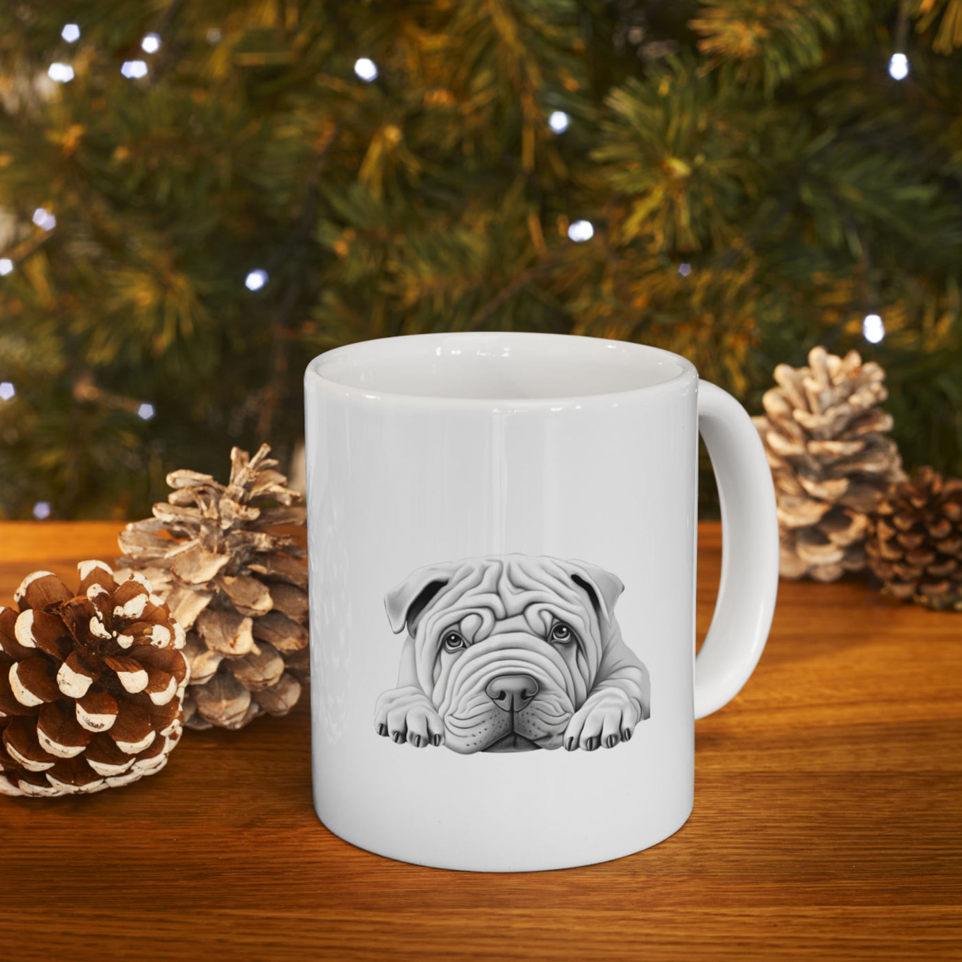 Dog Mug, Shar Pei