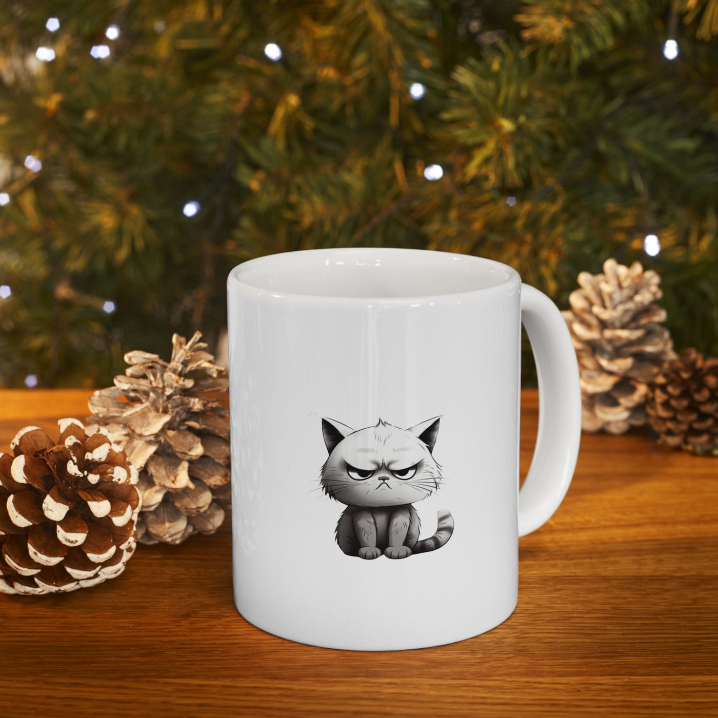 Angry Cat Mug