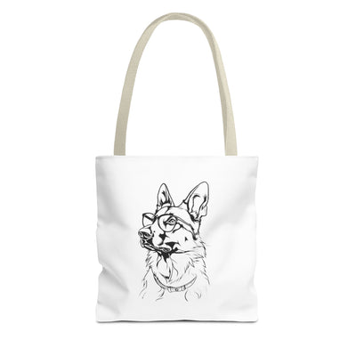 German Shepherd Tote Bag