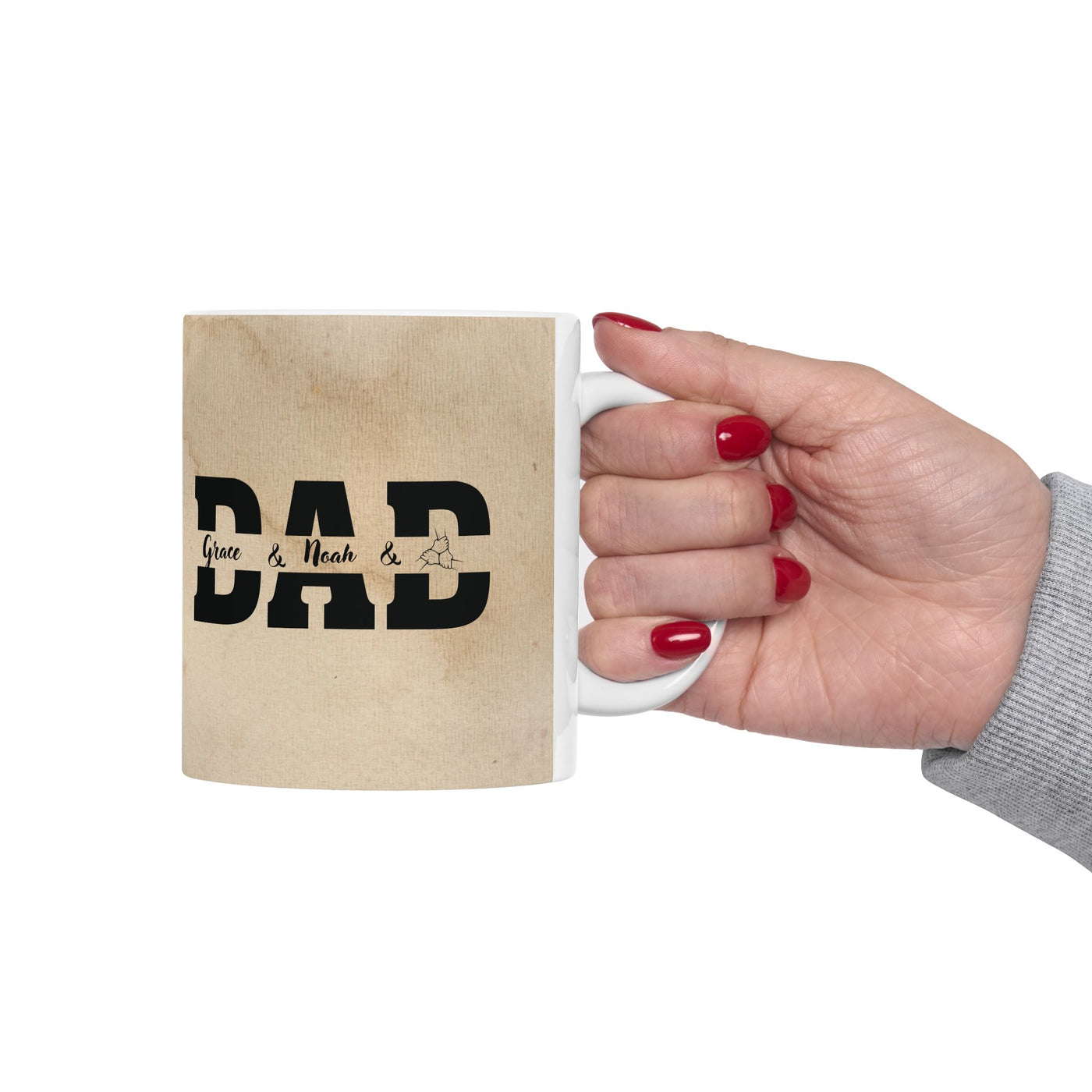 Dad Personalized Name Mug