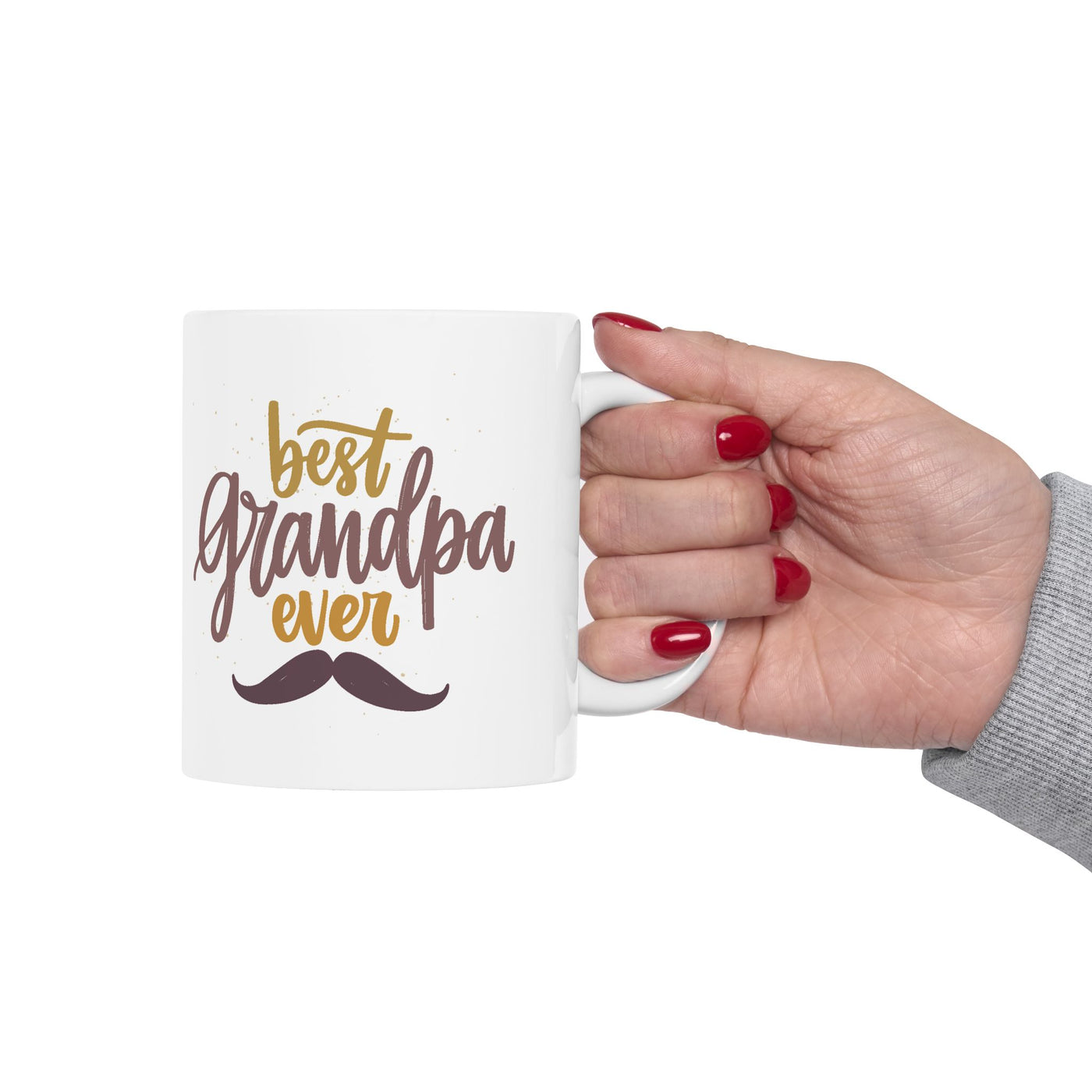 Personalized Kids Drawing Mug Grandpa