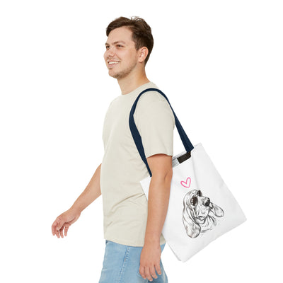 Basset Hound Tote Bag