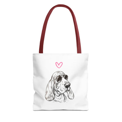 Basset Hound Tote Bag