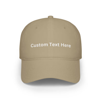 Custom Text Baseball Cap