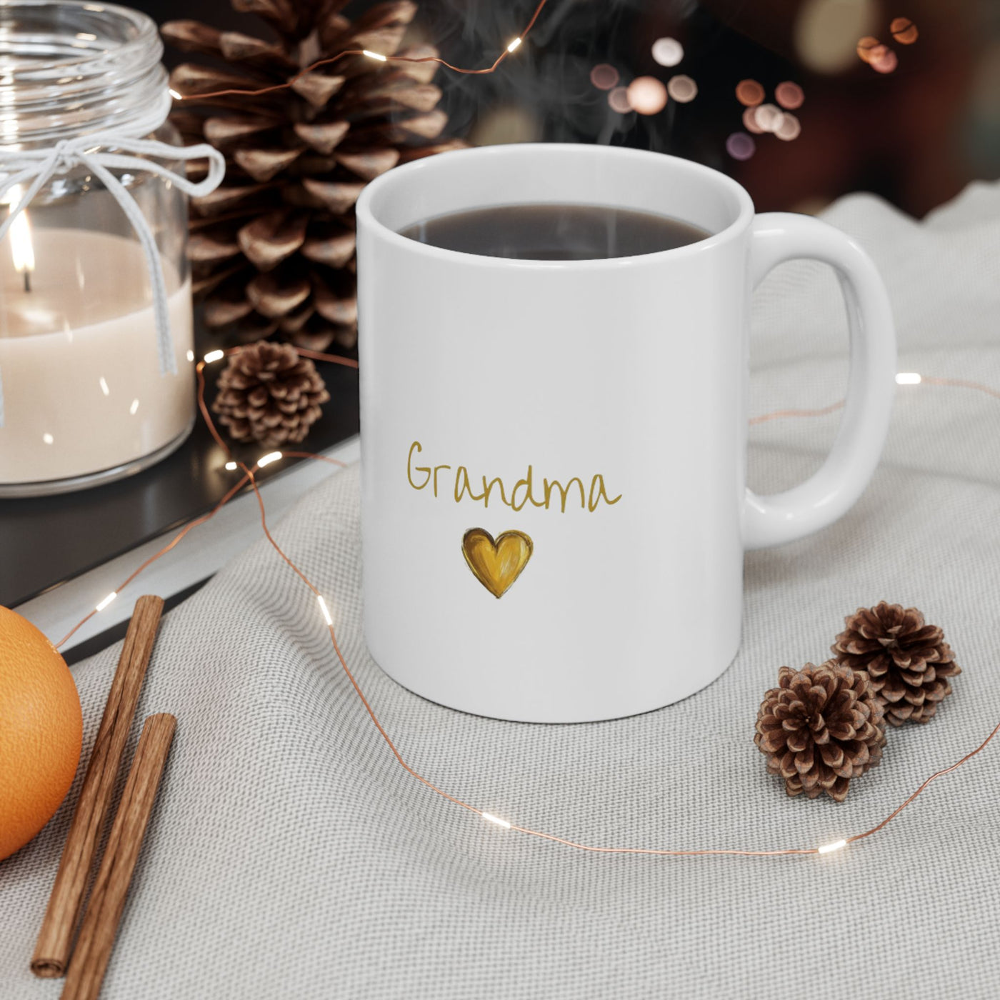 Personalized Kids Drawing Mug Grandma