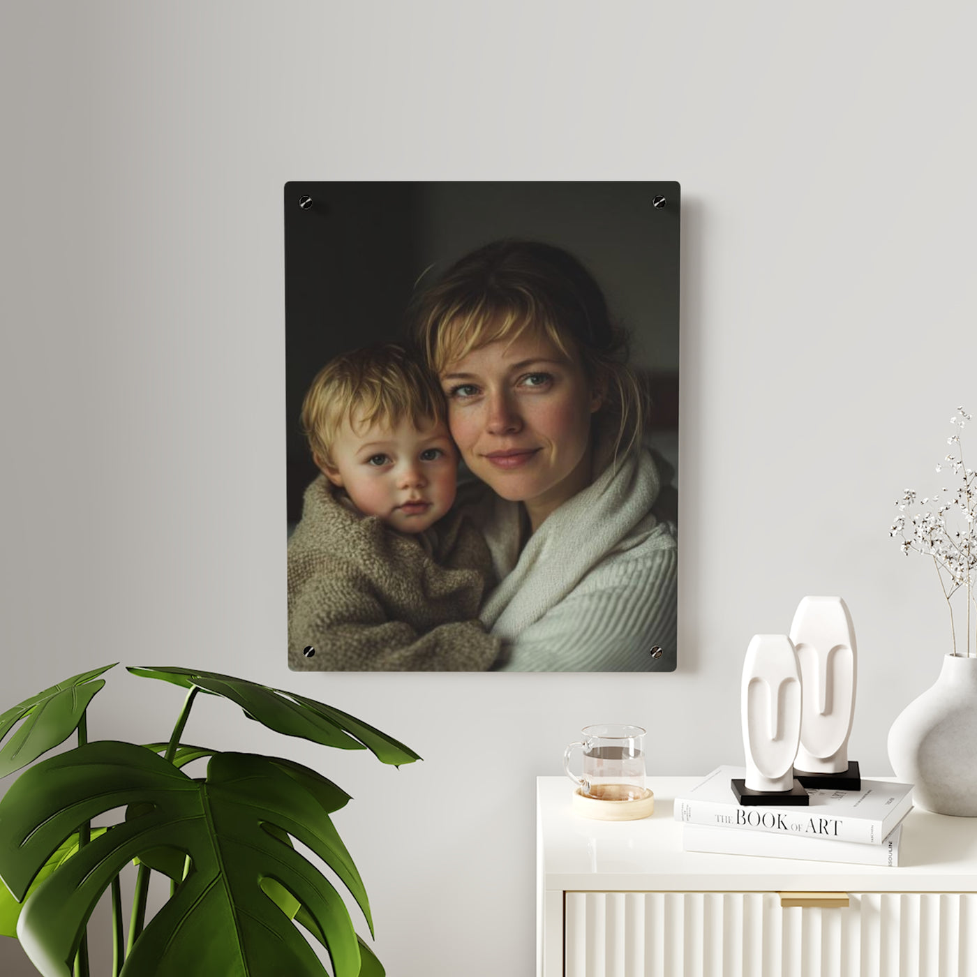 Mom Custom Photo Acrylic Wall Art Panels