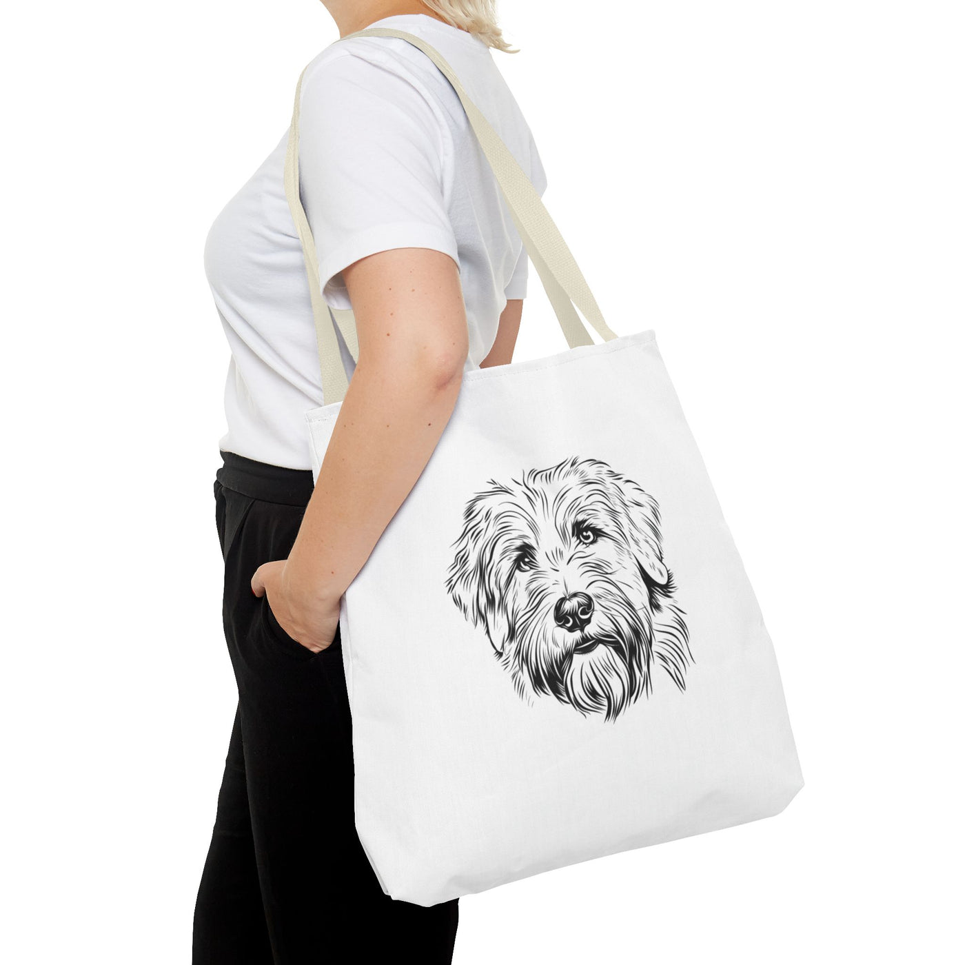 Black Russian Terrier Tote Bag