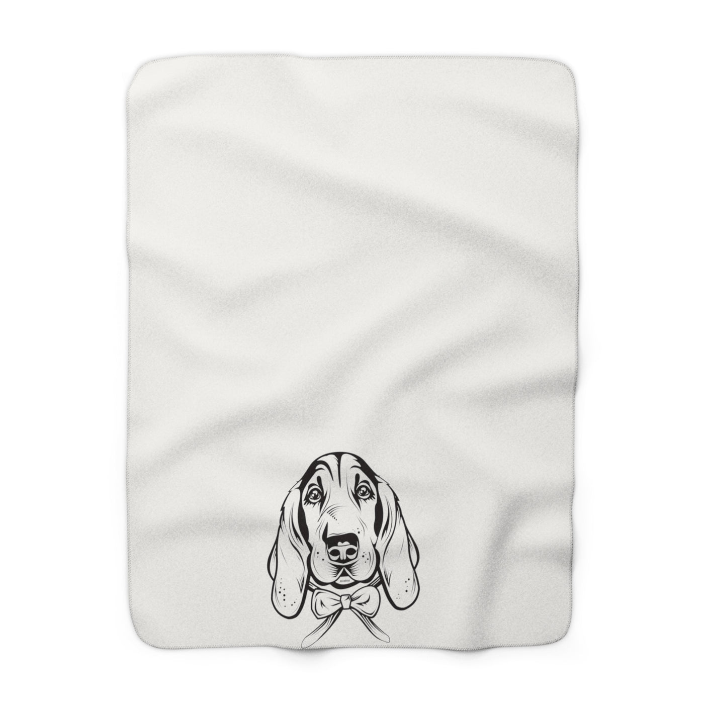 Bloodhound Sherpa Fleece Blanket