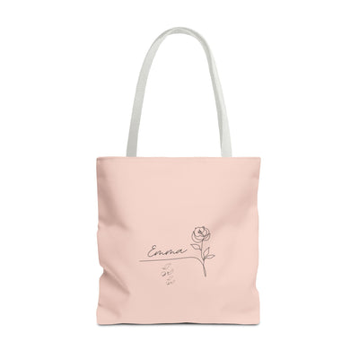 Personalized Name Tote Bag