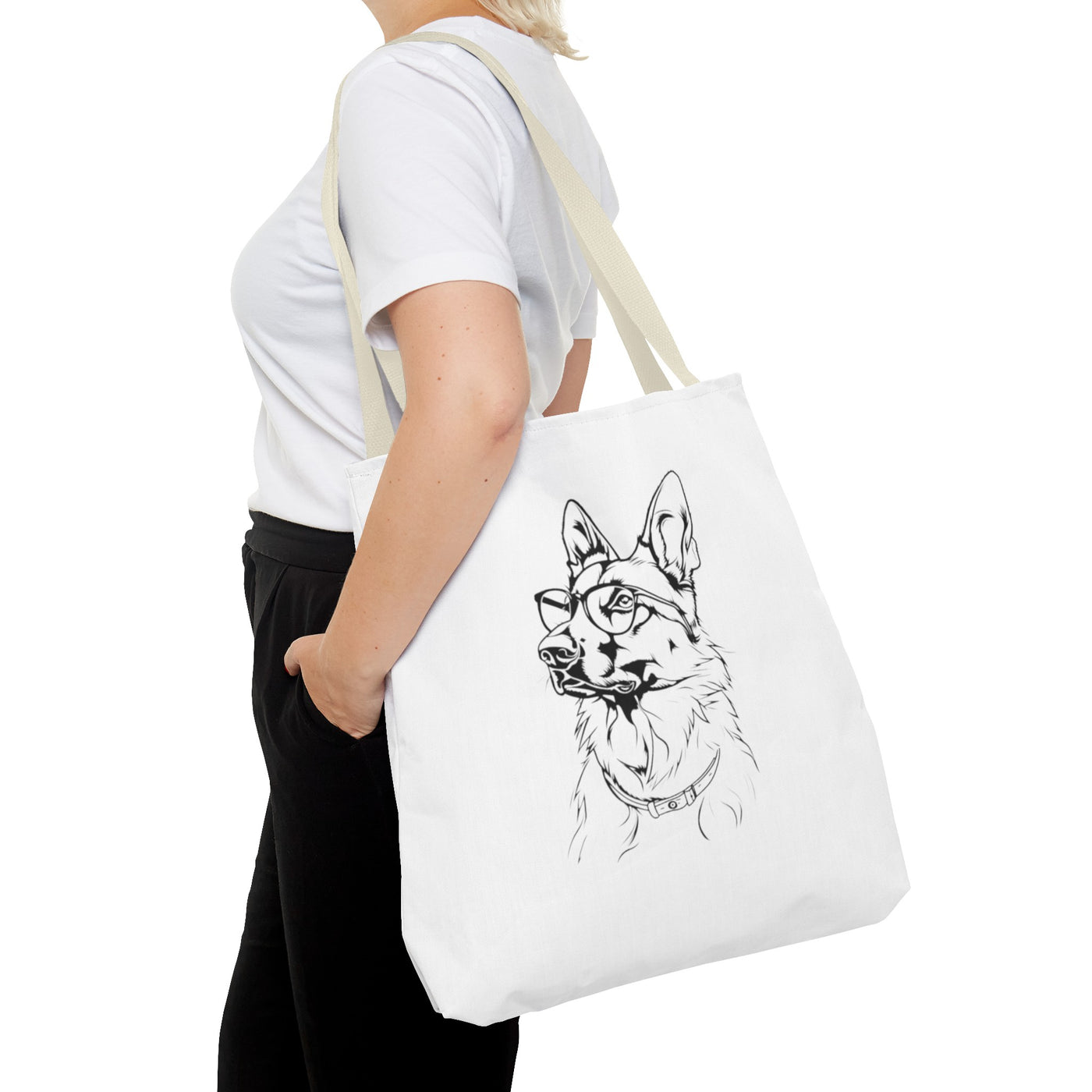 German Shepherd Tote Bag