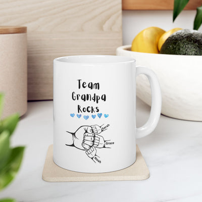 Custom Name Mug Grandpa