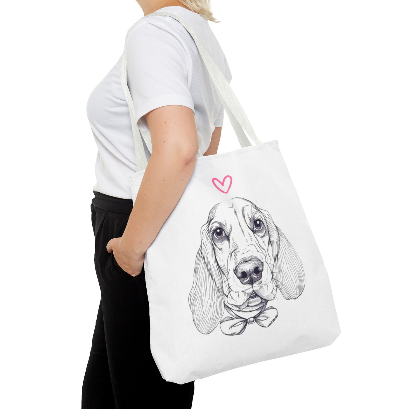 Basset Hound Tote Bag