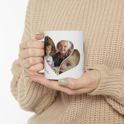 Personalized Photos Nana x 2 Mug