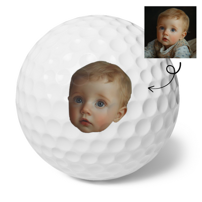 Personalized Golf Balls, 6pcs