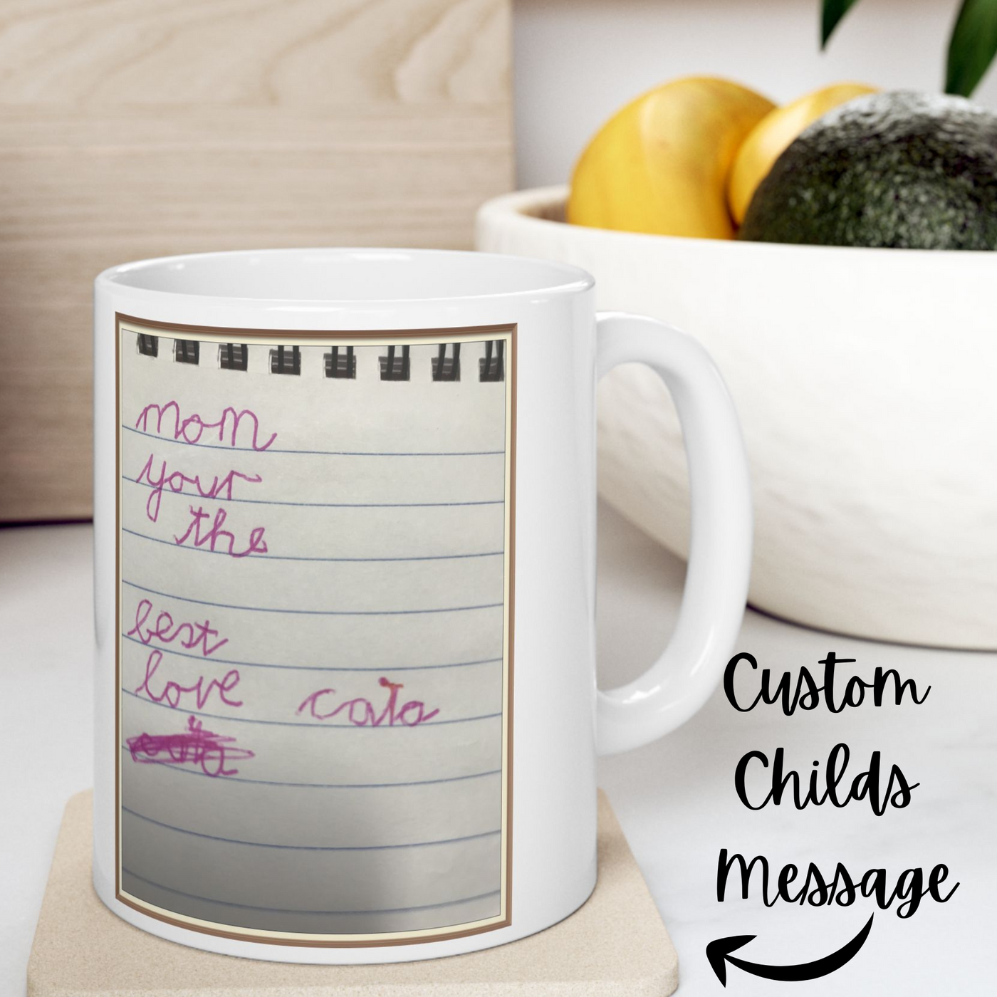 Personalized Coffee Mug, Custom Coffee Mug