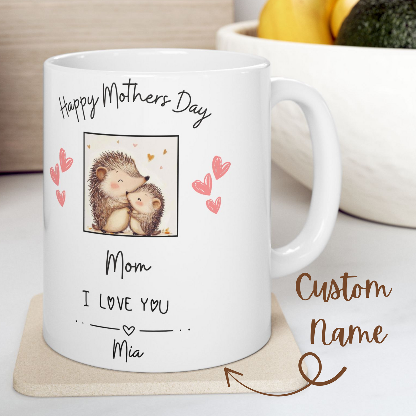 Mothers Day Gift, Custom Coffee Mug