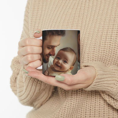 Custom Coffee Mug, Photo Mug x 1 Photo