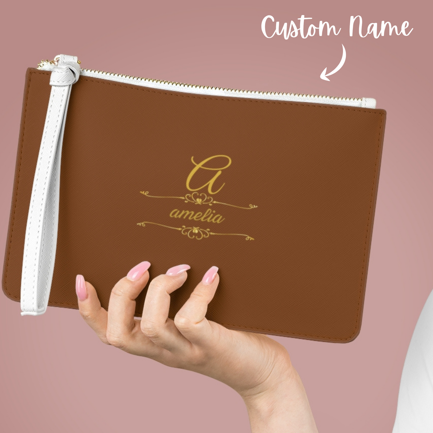 Personalized Clutch Bag