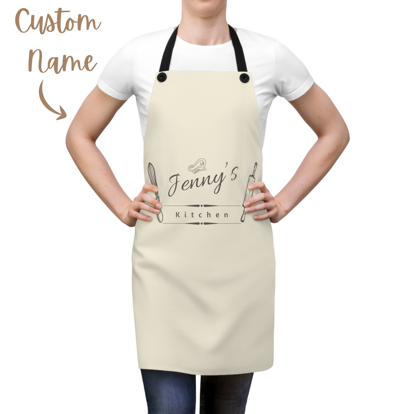 Custom Apron, Mom Gift, Dad Gift