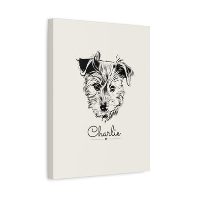 Pet Portrait Matte Canvas, Stretched, 1.25"