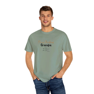 Personalized Name Christmas Grandpa Tshirt