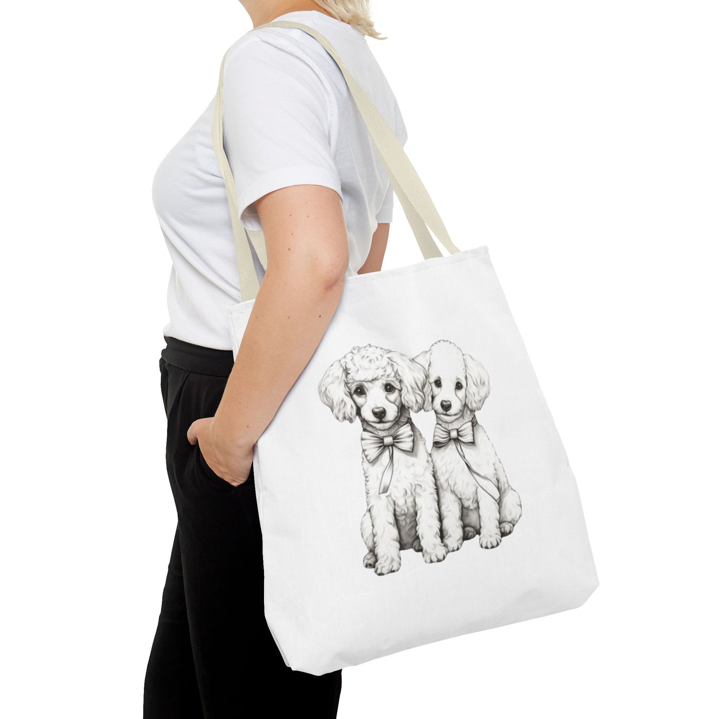 Poodle Tote Bag