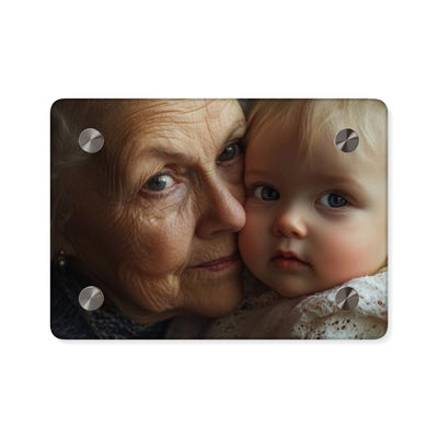 Grandma Custom Photo Acrylic Wall Art Panels