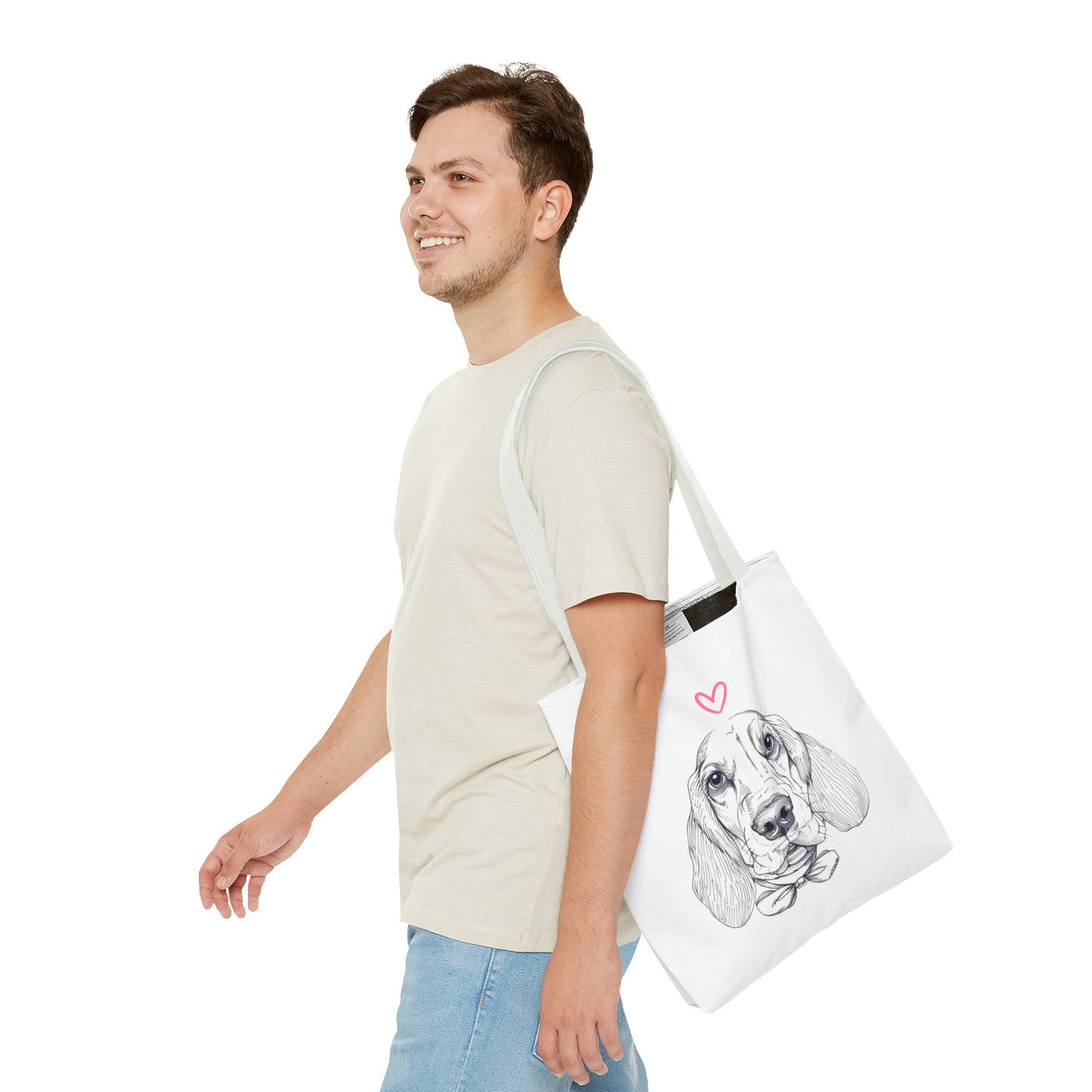 Basset Hound Tote Bag