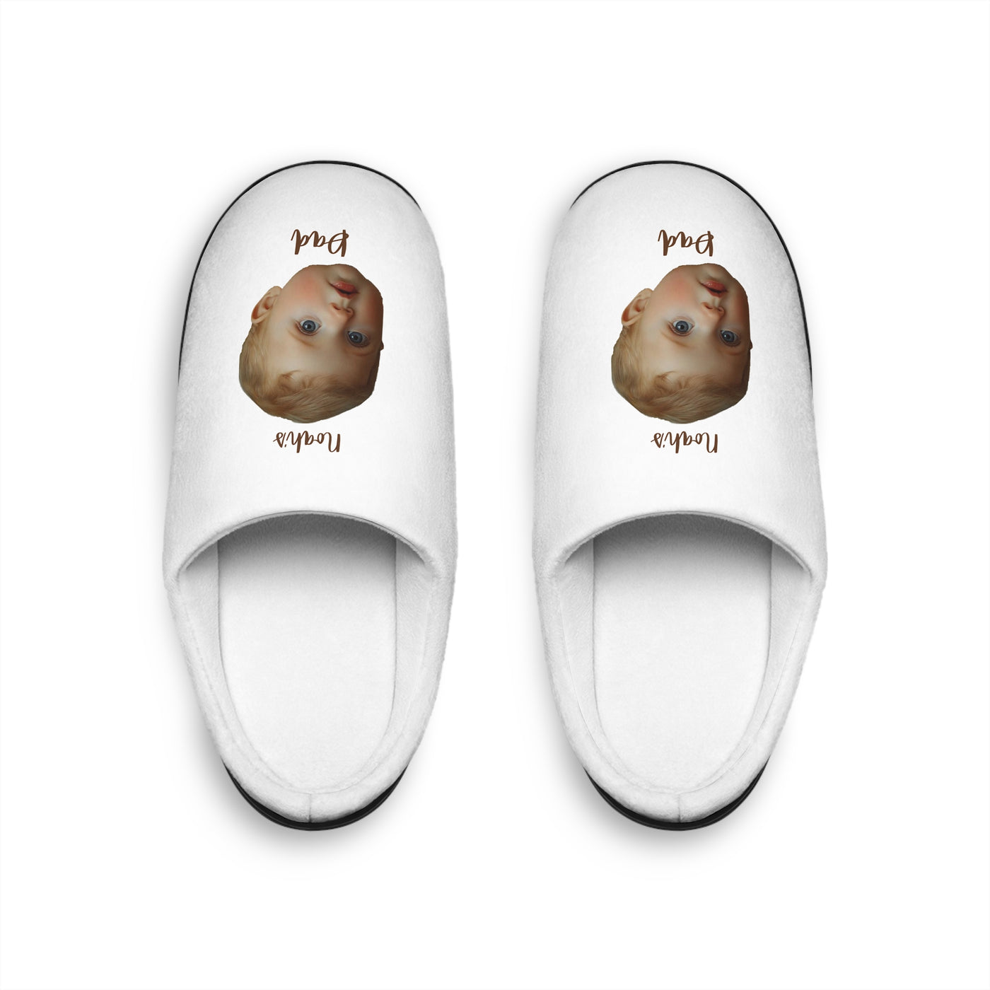 Personalized Photo Dad Slippers