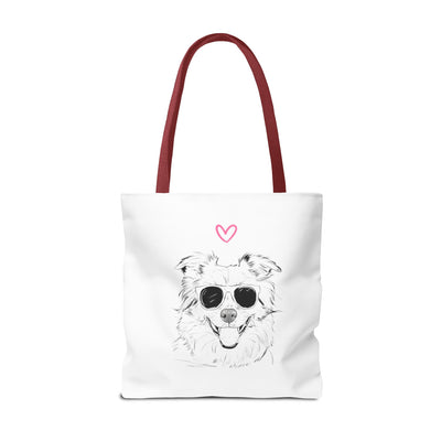 Border Collie Tote Bag