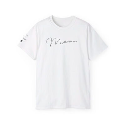 Mama Tshirt Sleeves Personalized