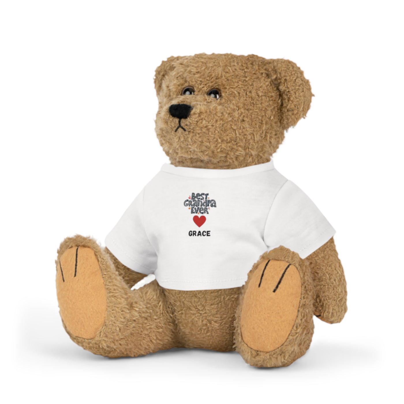 Personalized Name Grandma Plush Toy with T-Shirt