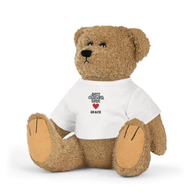 Personalized Name Grandma Plush Toy with T-Shirt