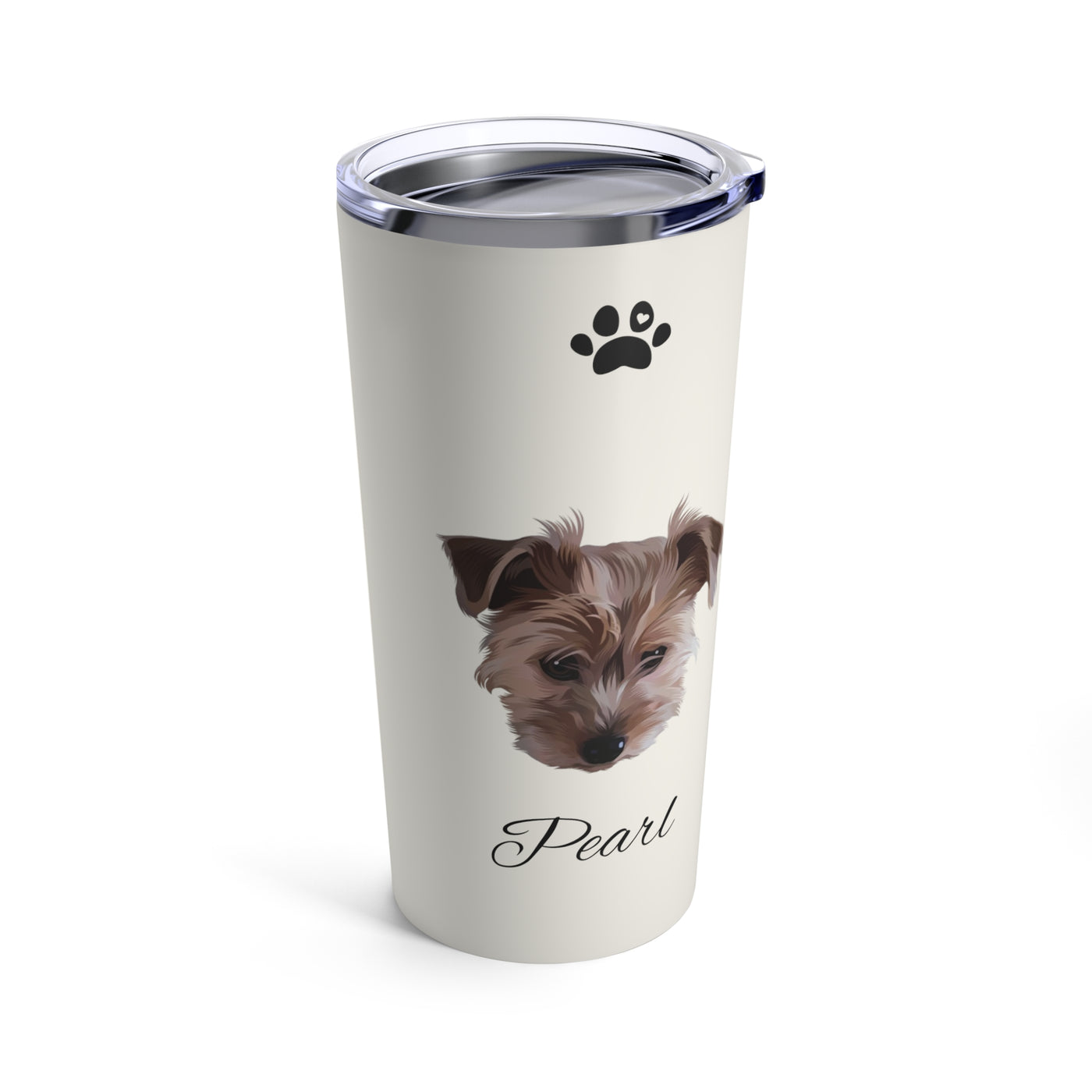 Peronalized Dog Tumbler 20oz