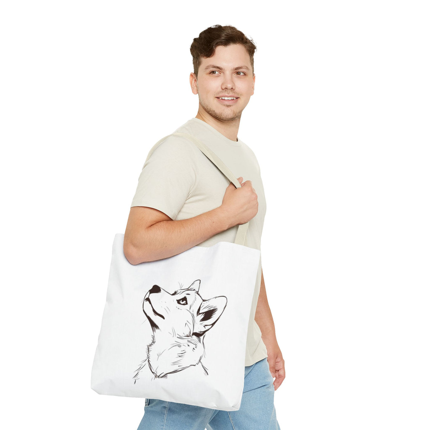 Husky Tote Bag