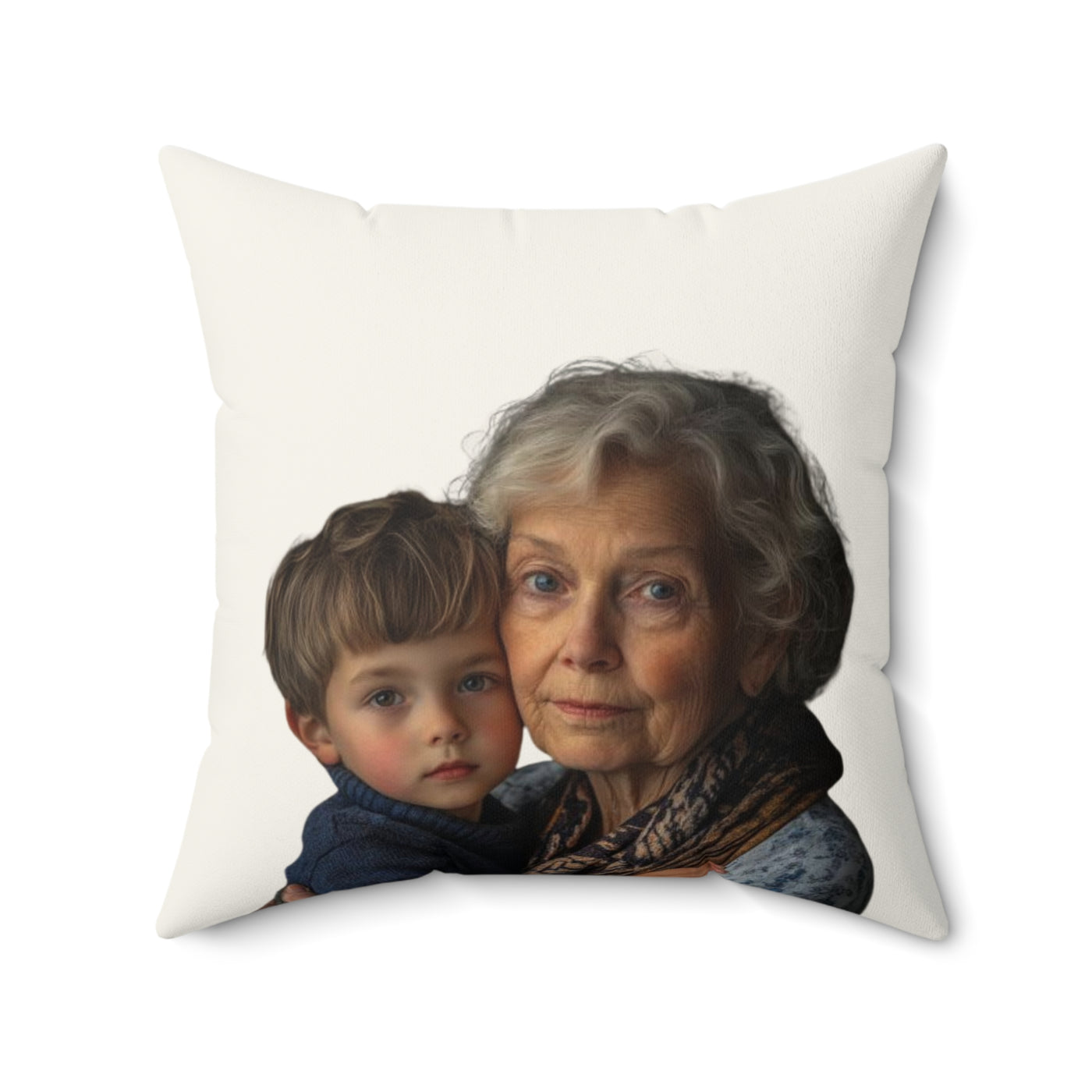 Personalized Photo & Personalized Message Grandma Pillow