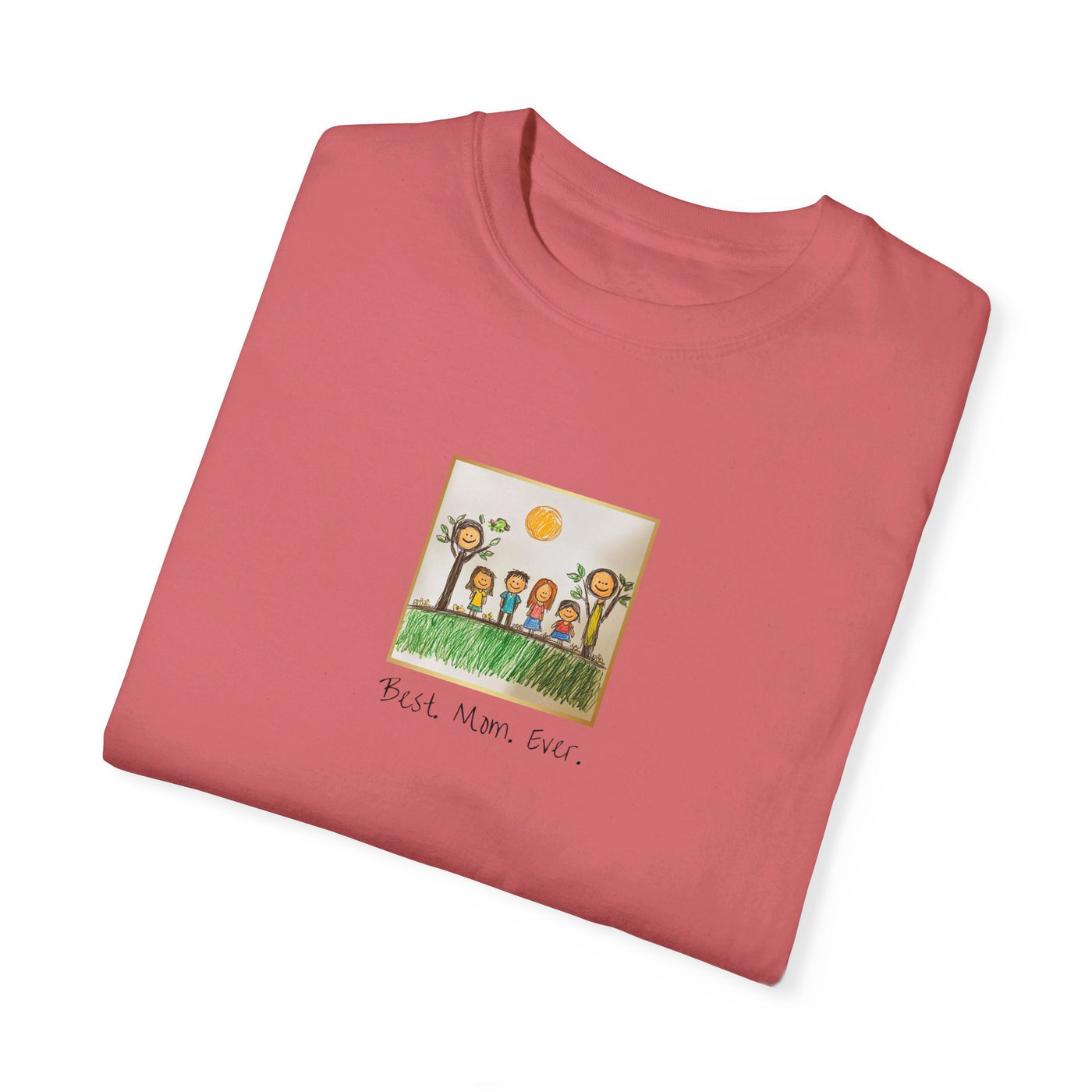 Childrens Drawing Mom Tshirt