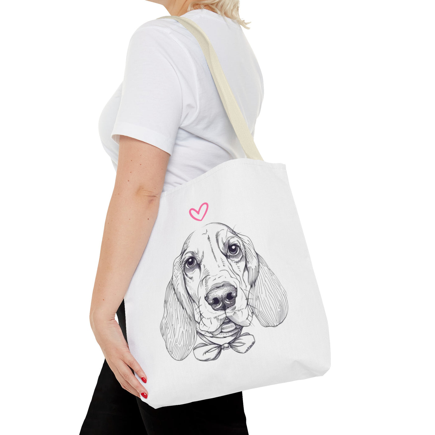 Basset Hound Tote Bag