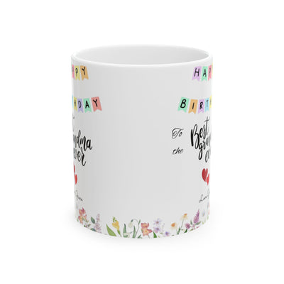 Name Personalized Grandma Mug