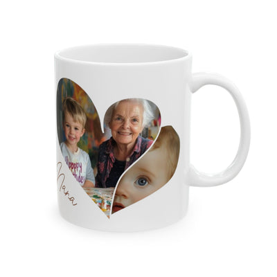 Personalized Photos Nana x 2 Mug