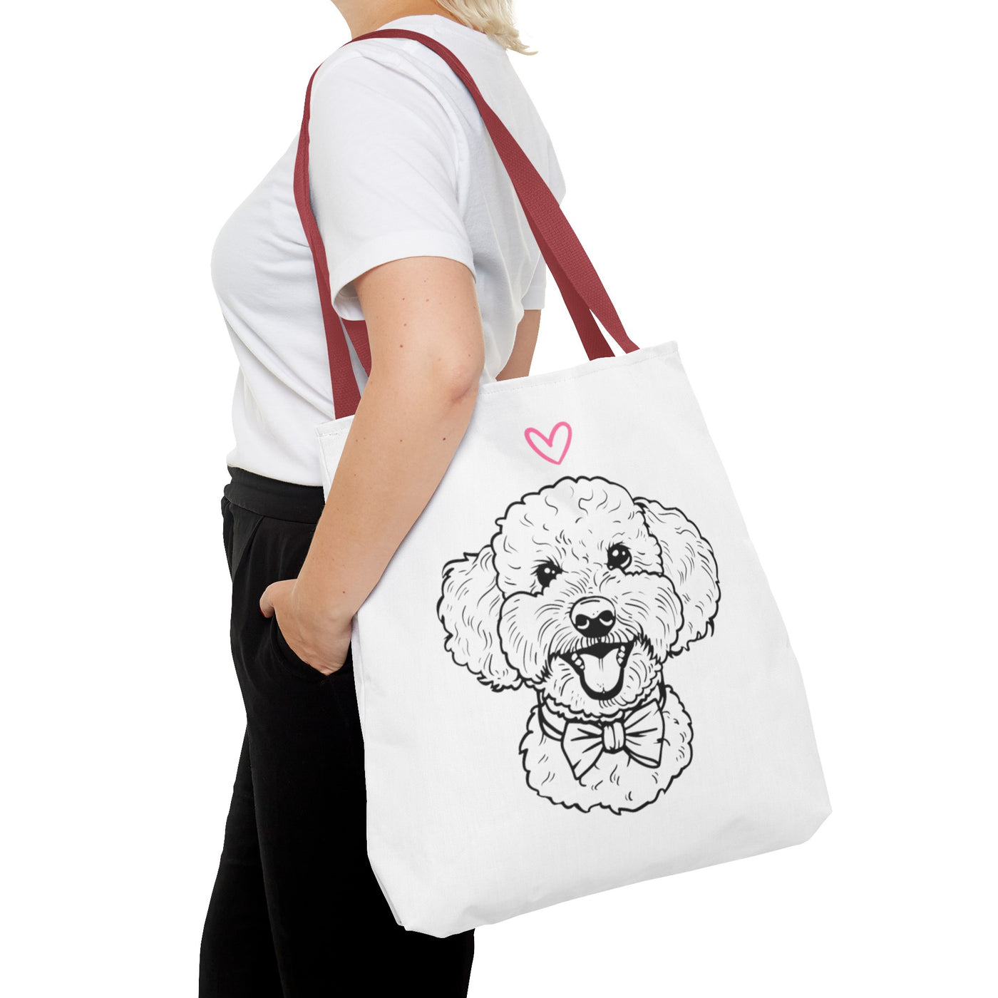 Poodle Tote Bag